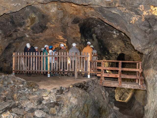 Visita alla miniera di Vallauria