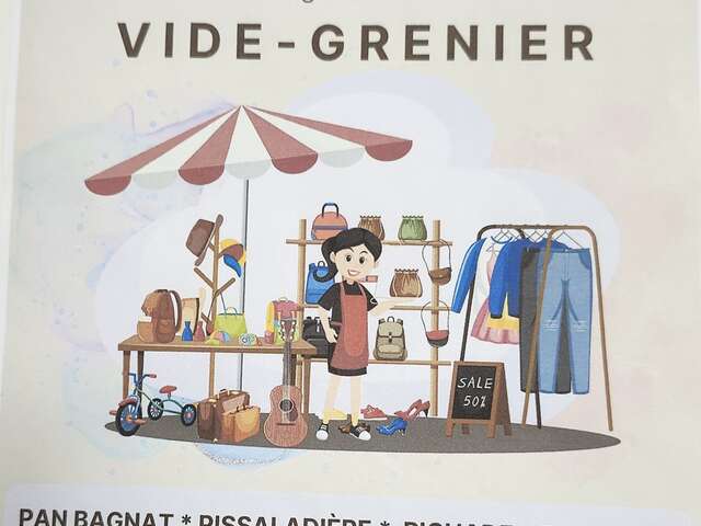 Vide grenier - Les Amies du Campanin