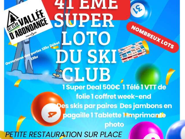 Abondance Valley Ski Club Lottery
