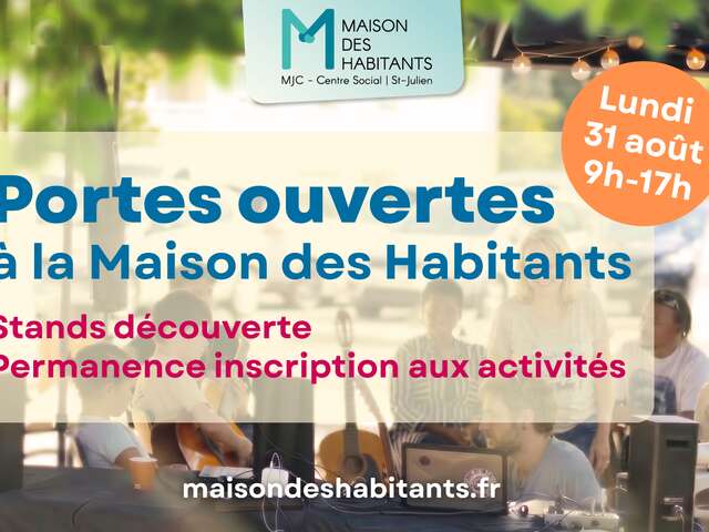 Journée portes ouvertes à la Maison des Habitants