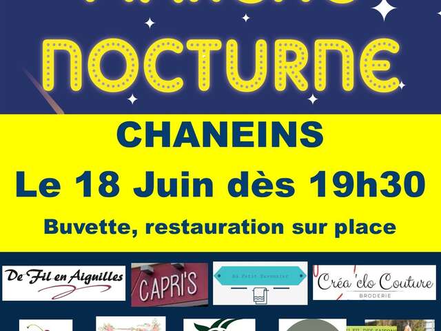 Marché nocturne