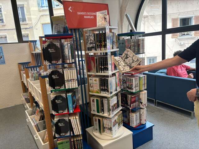 Atelier manga à la médiathèque