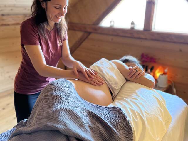Massage de la femme enceinte