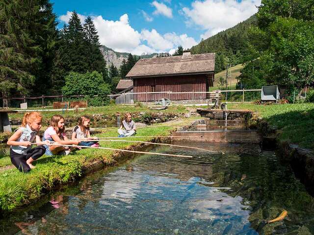 Visite de la pisciculture