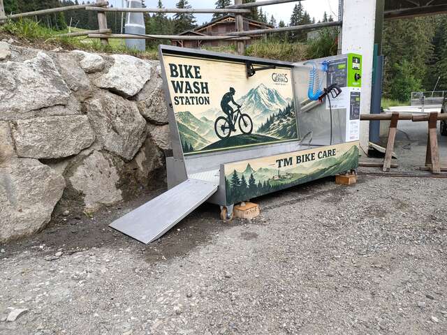 Station de Lavage vélo du Bettex