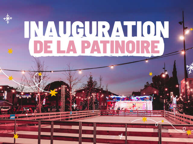 Inauguration of the ice rink