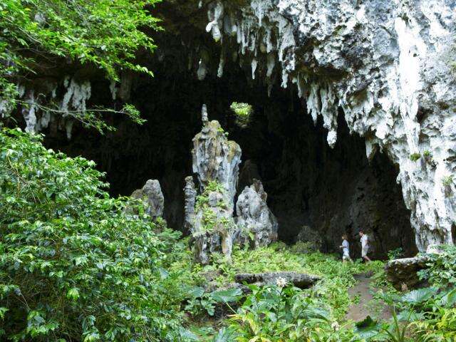 La Grotte De Mitterrand Ou La Grotte De A'Eo