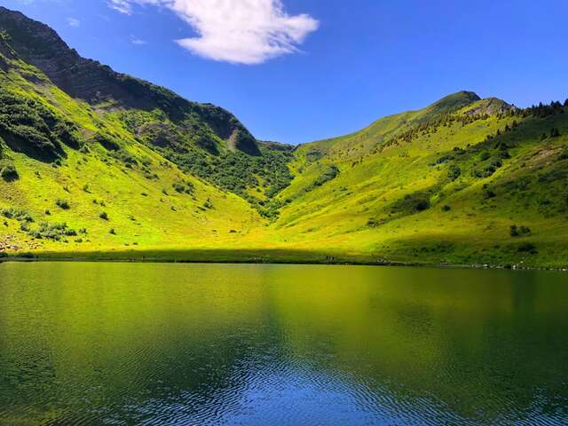 Itinéraire pédestre : Lac de Tavaneuse depuis Prétairié en aller-retour