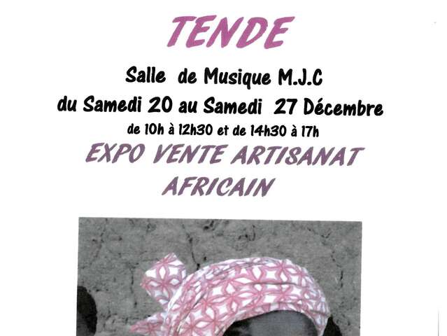 Mostra e vendita di artigianato africano