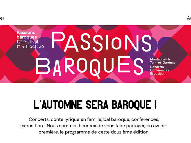 Festival Passions Baroques - Compagnie Divertimenty - Bal baroque