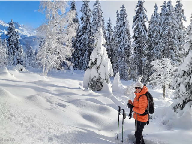 Hiking / snowshoeing / ski-hike with Anne-Marie
