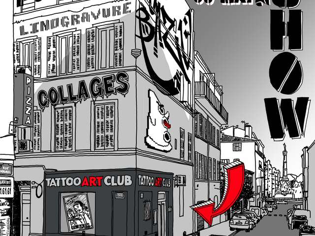 Le Tattoo Art Club expose BAZU