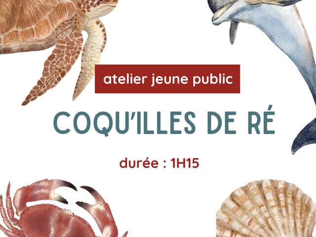 Workshop für Kinder und Jugendliche: Muscheln aus Ré