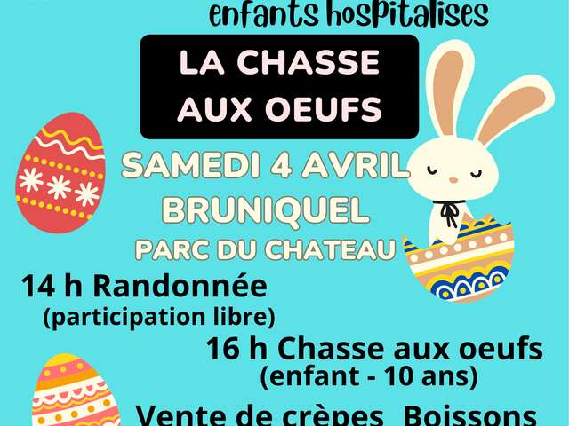 Chasse aux œufs, randonnée