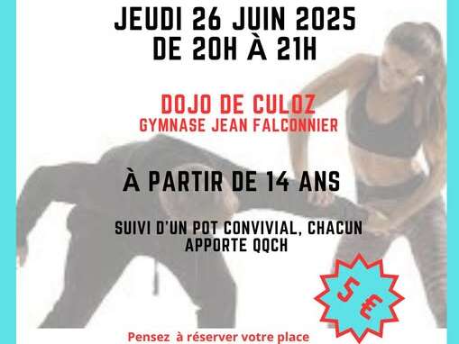 Atelier initiation à la self défense et au taïso