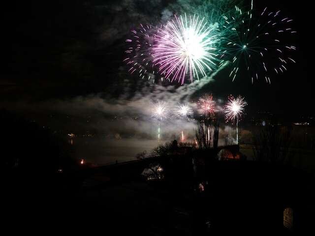 Grand feu d'artifice