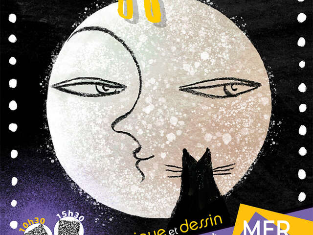 Spectacle musique et dessin « Griff et le cirque moon" - Naturoptère