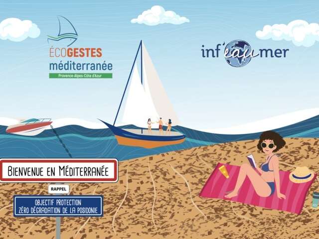 Campagne Inf'eau mer à la Plage de la Grande Mer