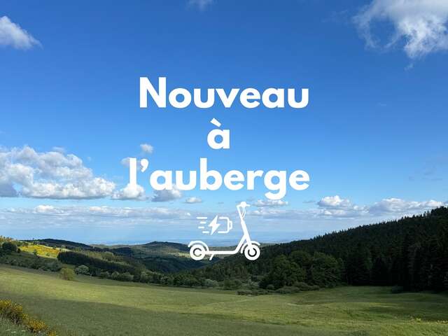Balade en trottinettes électriques - Auberge du Tremplin