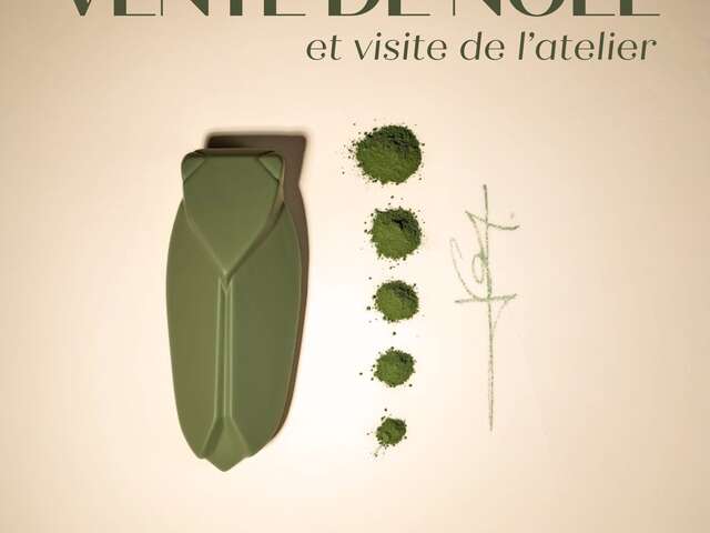 Vente de noël et visite de l'atelier Monochromic