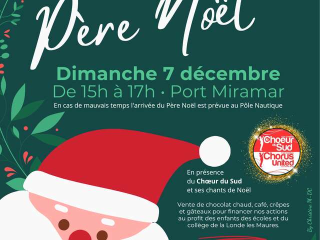 Arrival of Father Christmas by the PEEP