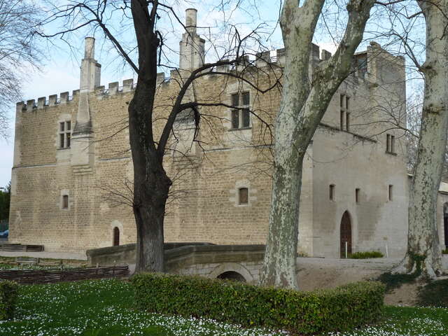 Medieval Garden at the Fargues Castle