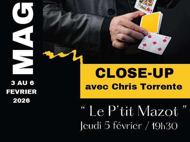 Magic Live au restaurant Le P'tit Mazot