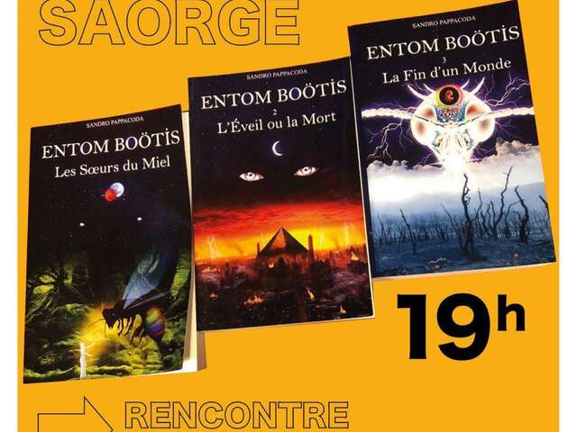 Rencontre avec l'écrivain Sandro Pappacoda librairie du Cairos