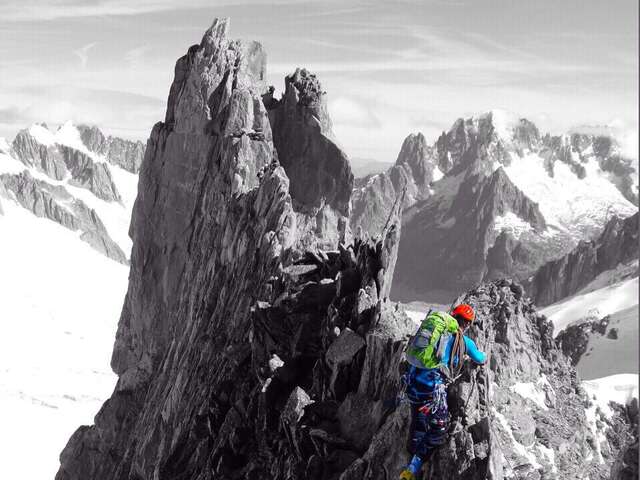 Alpinisme - Vertical progress
