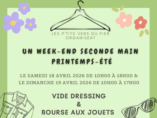 Kleiderflohmarkt und Spielzeugbörse – Frühjahr/Sommer