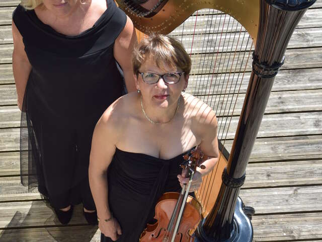 Isaïade Duo – Violin and harp "MOZART, l'Europe en Musique"