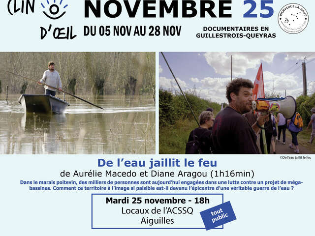 Clin d'Oeil - De l'eau jaillit le feu