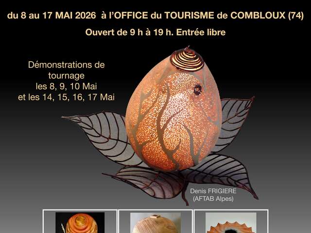 Cohérence bois - Exposition de l'Association française des tourneurs d'art sur bois