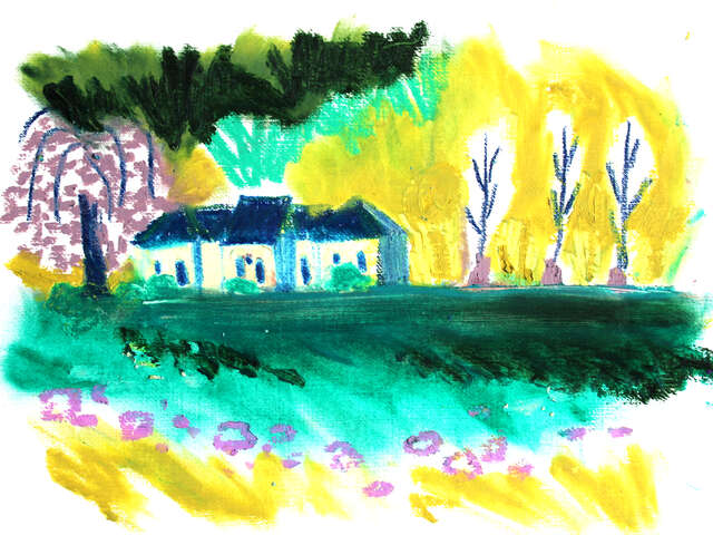 Workshop "Den Berg in einer kleinen Palette zeichnen"