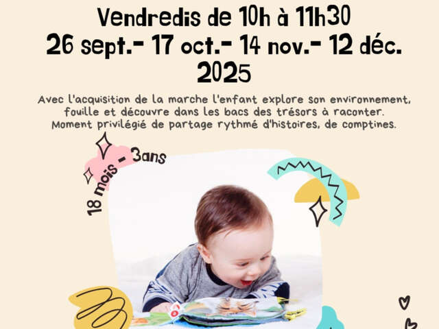 Lire aux bébés 18 mois - 3 ans à Viuz