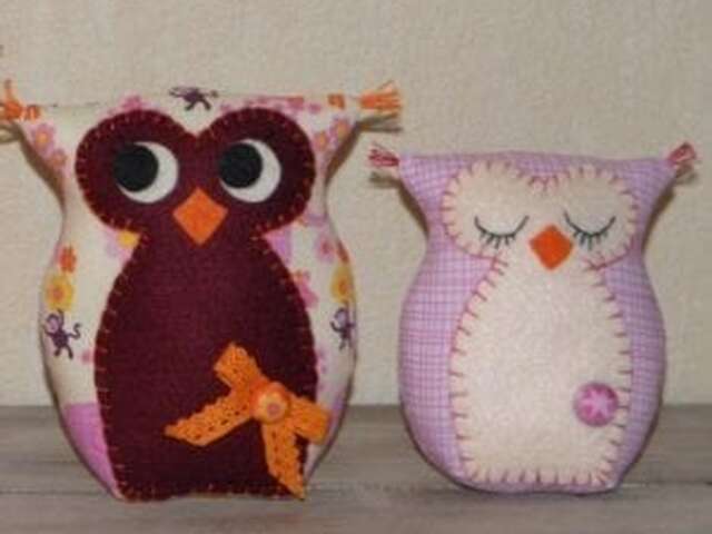 Atelier : Ma peluche hibou ! (7-13 ans) - Maison du Marais de Lavours
