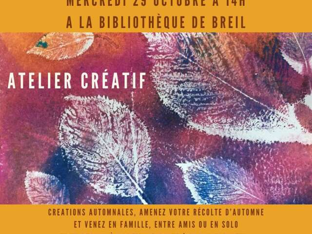 Creative workshop: autumn creations