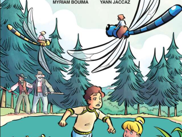 Le Sentier des minimouilles et sa BD