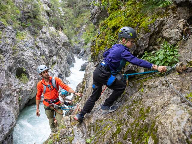 Via ferrata au coeur du Queyras !