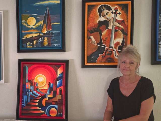 Françoise Morellon Painting Exhibition