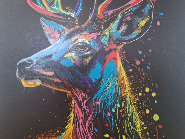 Exposition de peinture de Peggy Leclaire