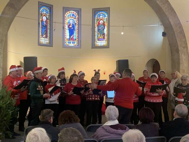 La chorale Choeur Evasion chante Noël