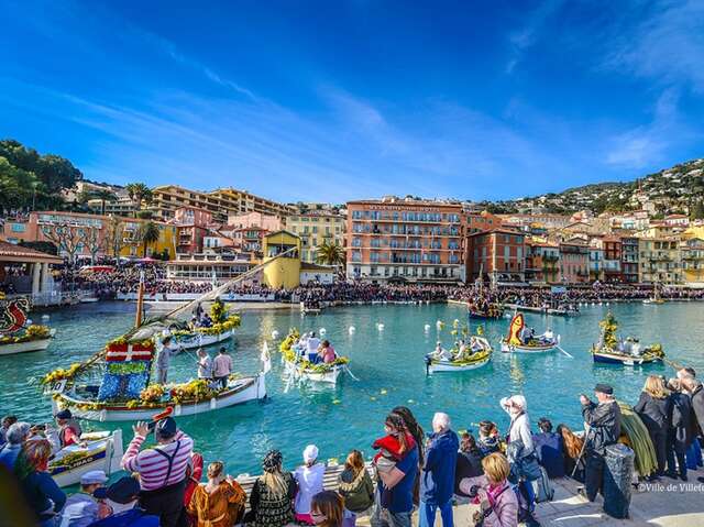 Tag Blumiger Schiffskampf in Villefranche Sur Mer