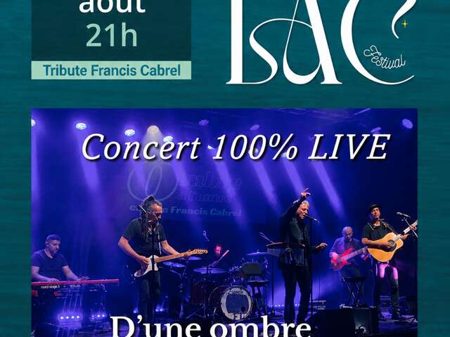 Festival les reflets du lac : Tribute to Cabrel