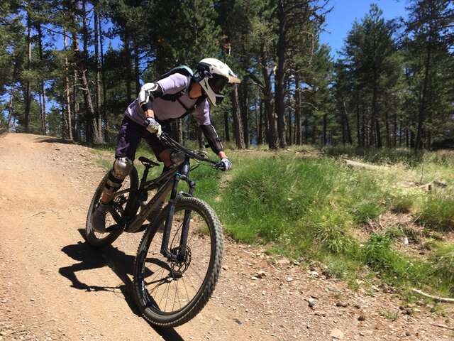 VTT descente débutant