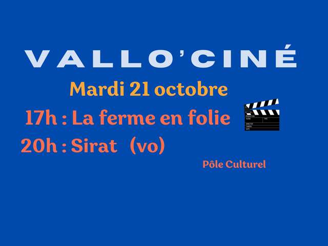 Vallo'ciné octobre