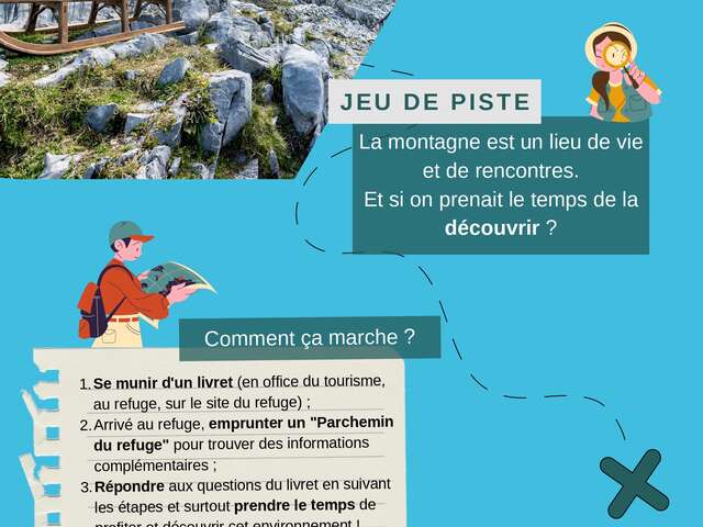 Jeu de piste du refuge Gramusset - Club Alpin Français