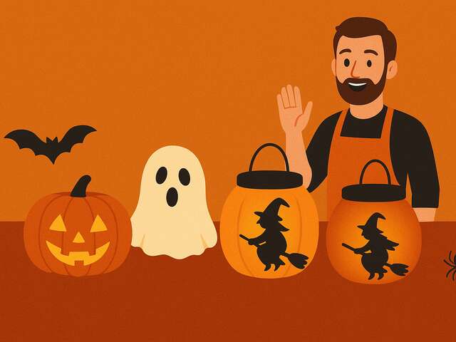 Atelier Création de Photophores Spécial Halloween
