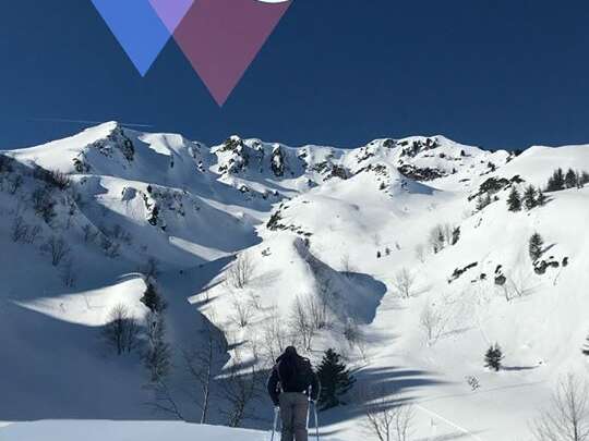 Ski de randonnée avec l'ESF du Collet