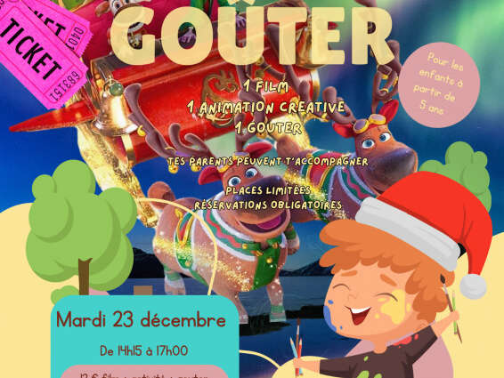 Cinéma Goûter pour les enfants - 23 décembre 2025